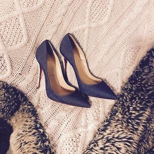 Christian Louboutin Denim Pigalles